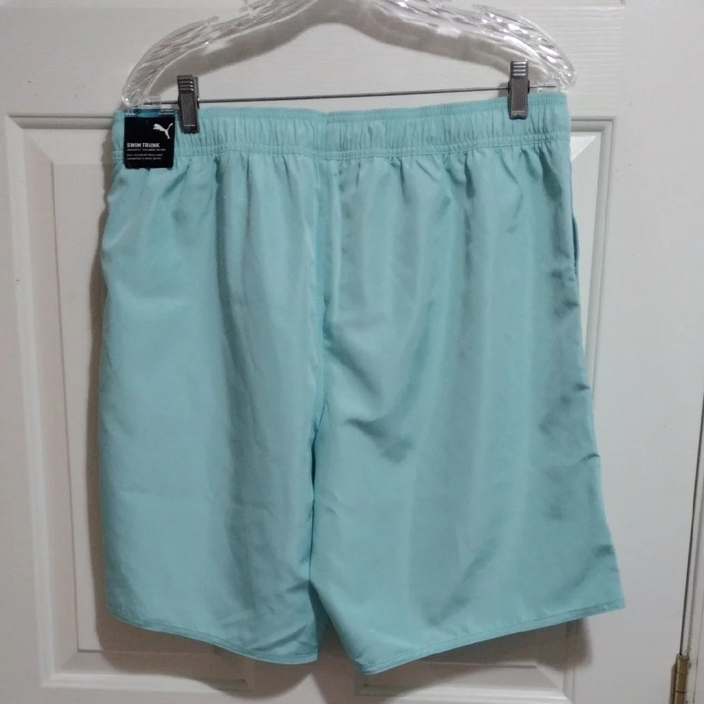 PUMA Men's Swim Trunks - Quick Dry Trunks with Mesh Compression Liner XL 🆕